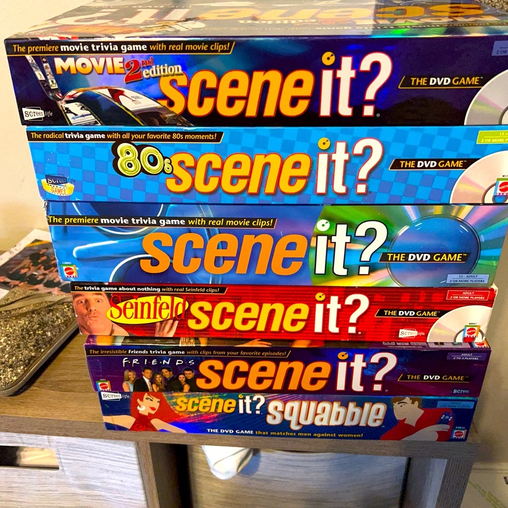 Scene It Board Game Collection